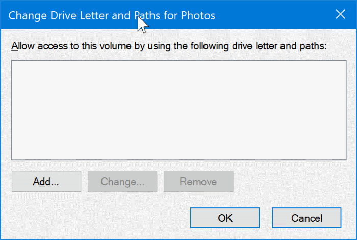 show or hide drive letters in Windows 10 File Explorer pic5