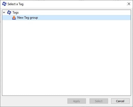 Tagging For Windows - Create a Tag 3