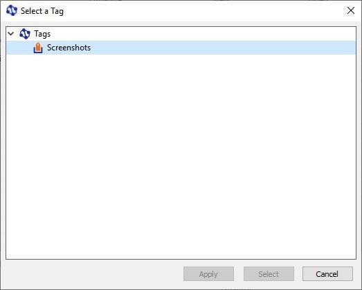 Tagging For Windows - Create a Tag 4