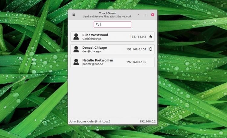Linux Mint's new file transfer app network shares