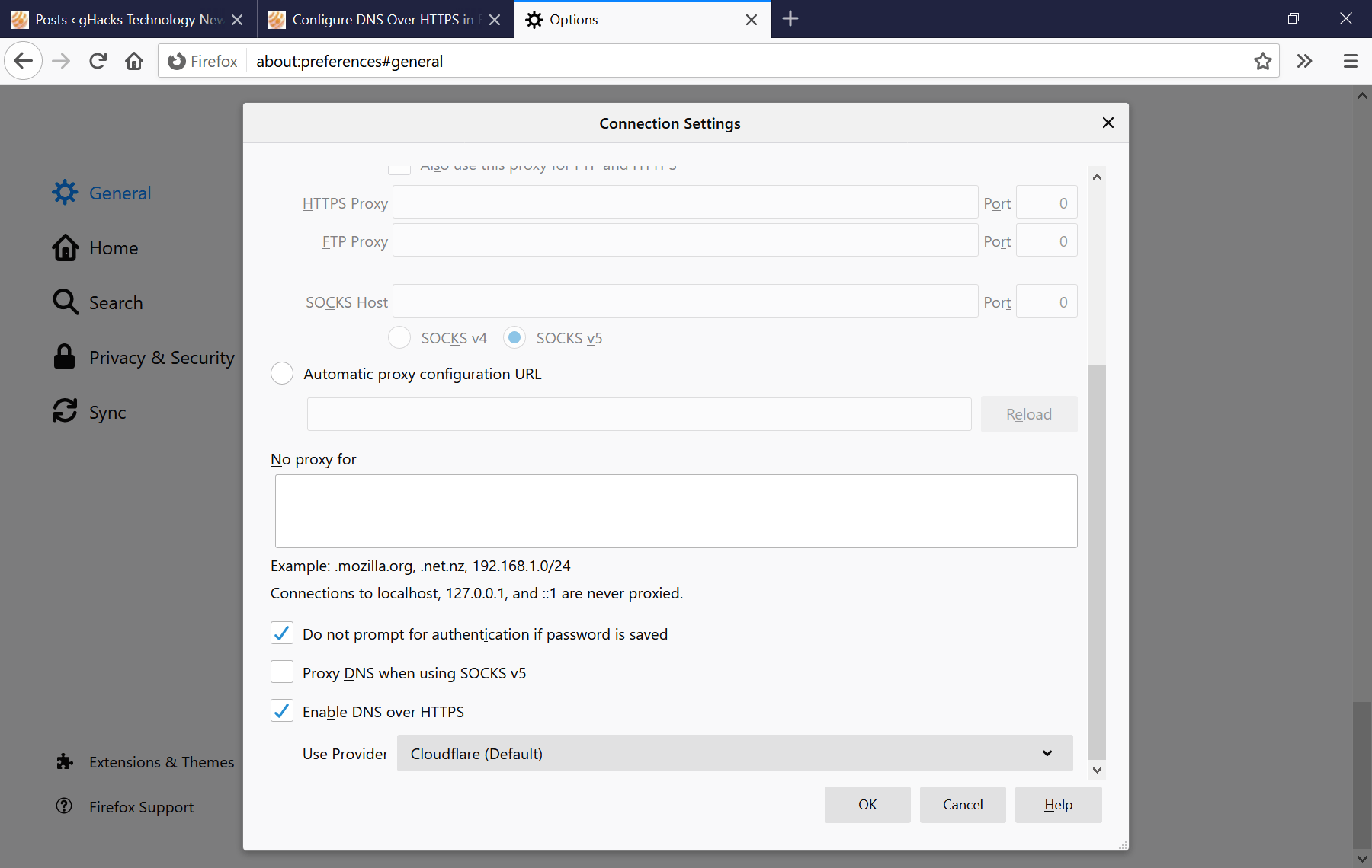 firefox dns over https us rollout