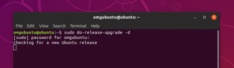 do-release-upgrade command