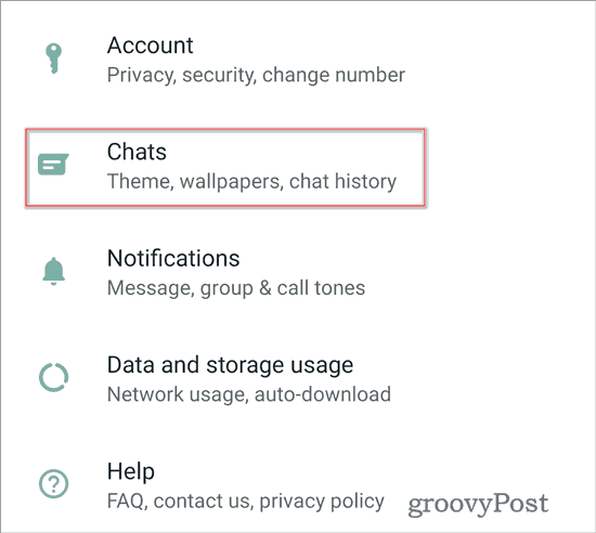 whatsapp dark theme chats