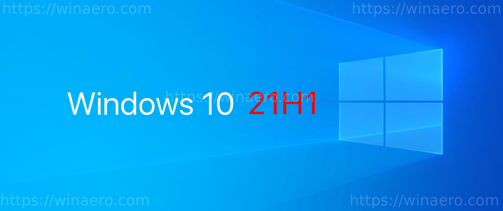 Windows 10 21H1 Banner 