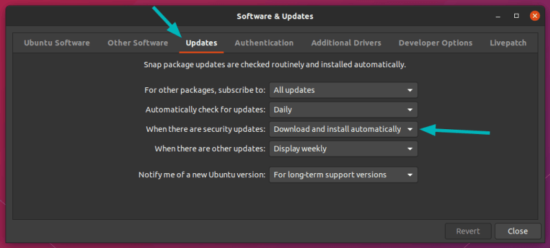 Auto Updates Ubuntu