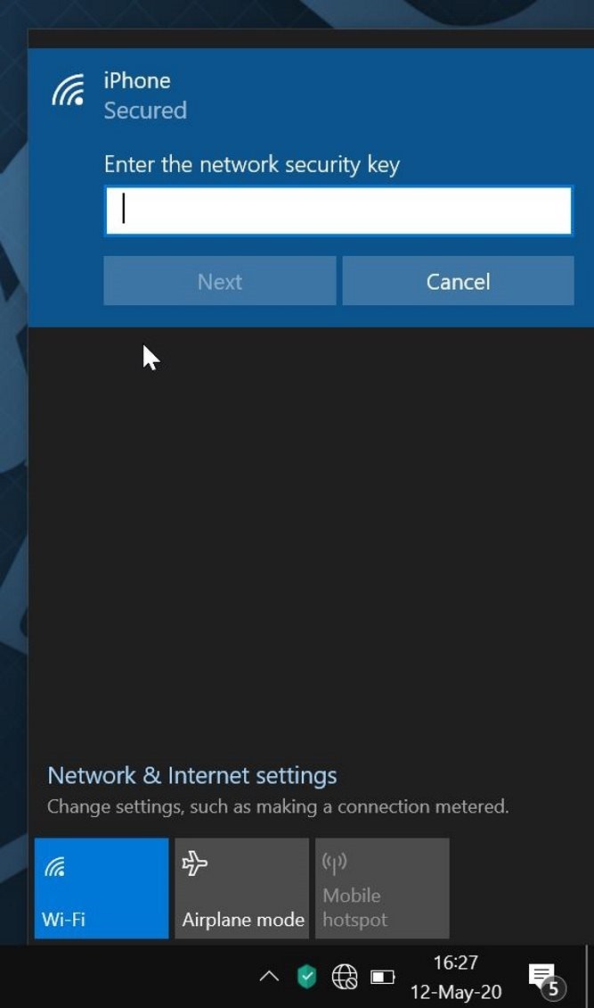 cannot connect to iphone hotspot in Windows 10 pic13