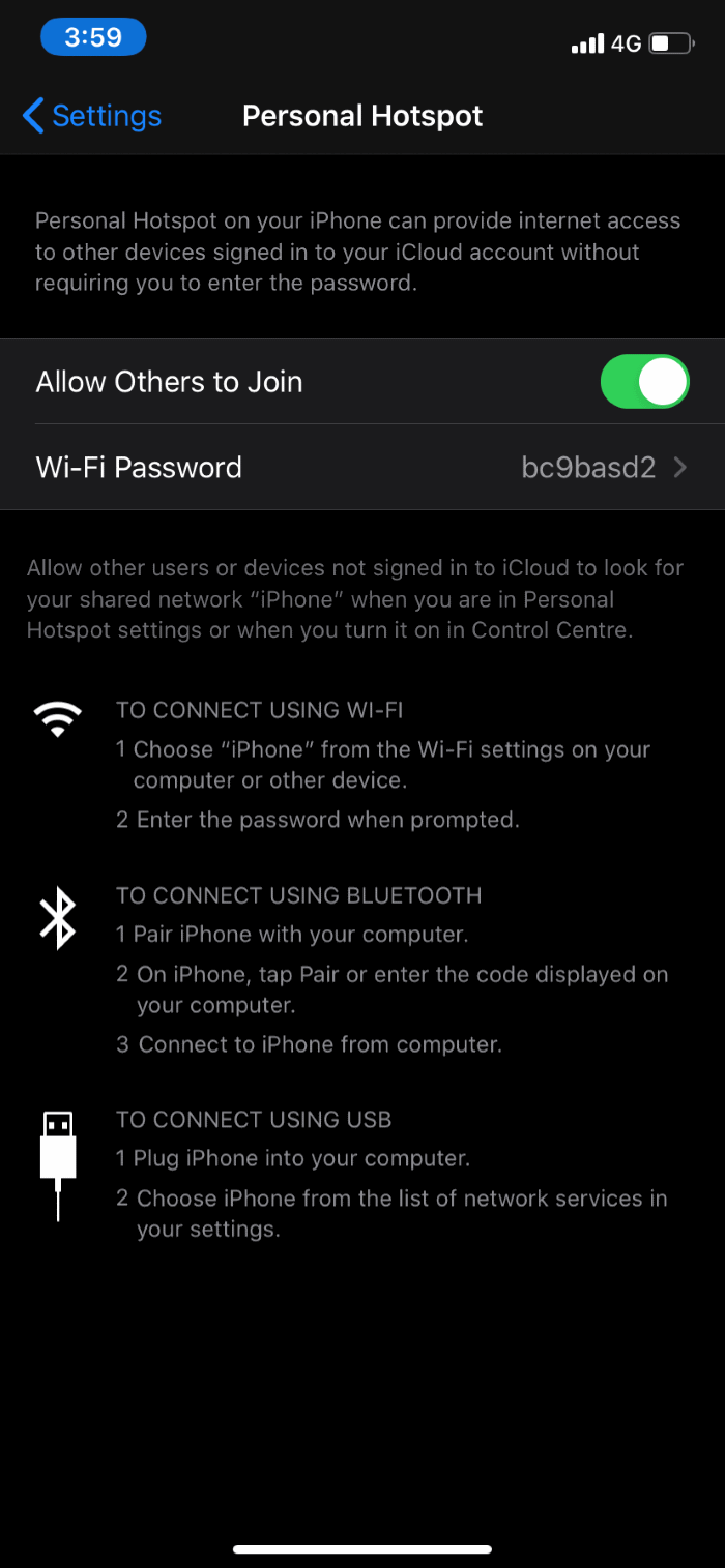 cannot connect to iphone hotspot in Windows 10 pic3