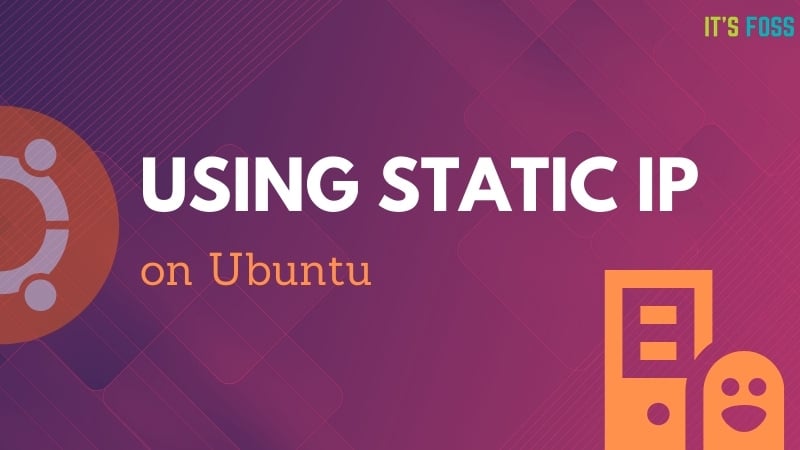 Static IP set up Ubuntu