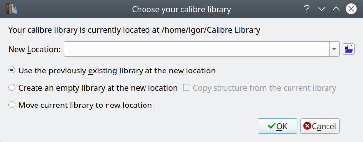 Create library