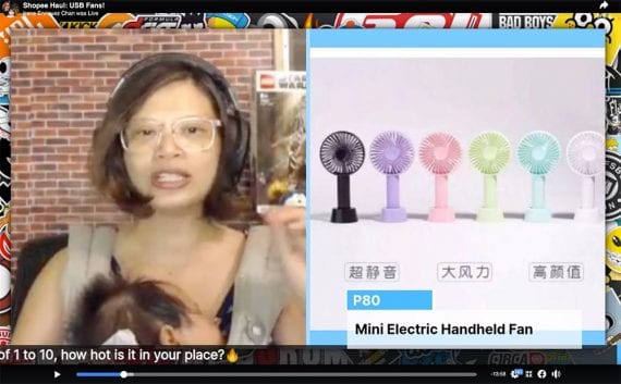 Enriquez-Chan experimented with promoting affiliate products via live stream. She managed to sell about $500 worth of goods in about two hours, earning $10 in commission.