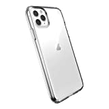 Image of Speck iPhone 11 Pro Max Case - Presidio Stay Clear - Ultra-Slim Protective Anti-Scratch Hard Cover Compatible with Qi Wireless Charging - Clear