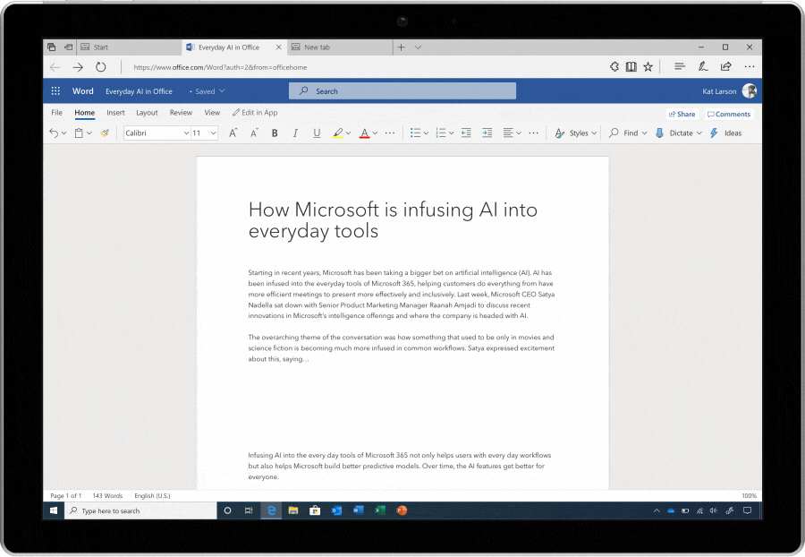 Microsoft’s Transcribe in Word gives Office 365 subscribers 5 hours of transcription a month