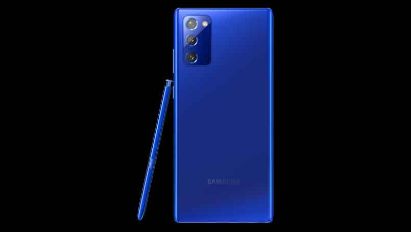 Samsung Galaxy Note 20 Mystic Blue colour variant launched in India