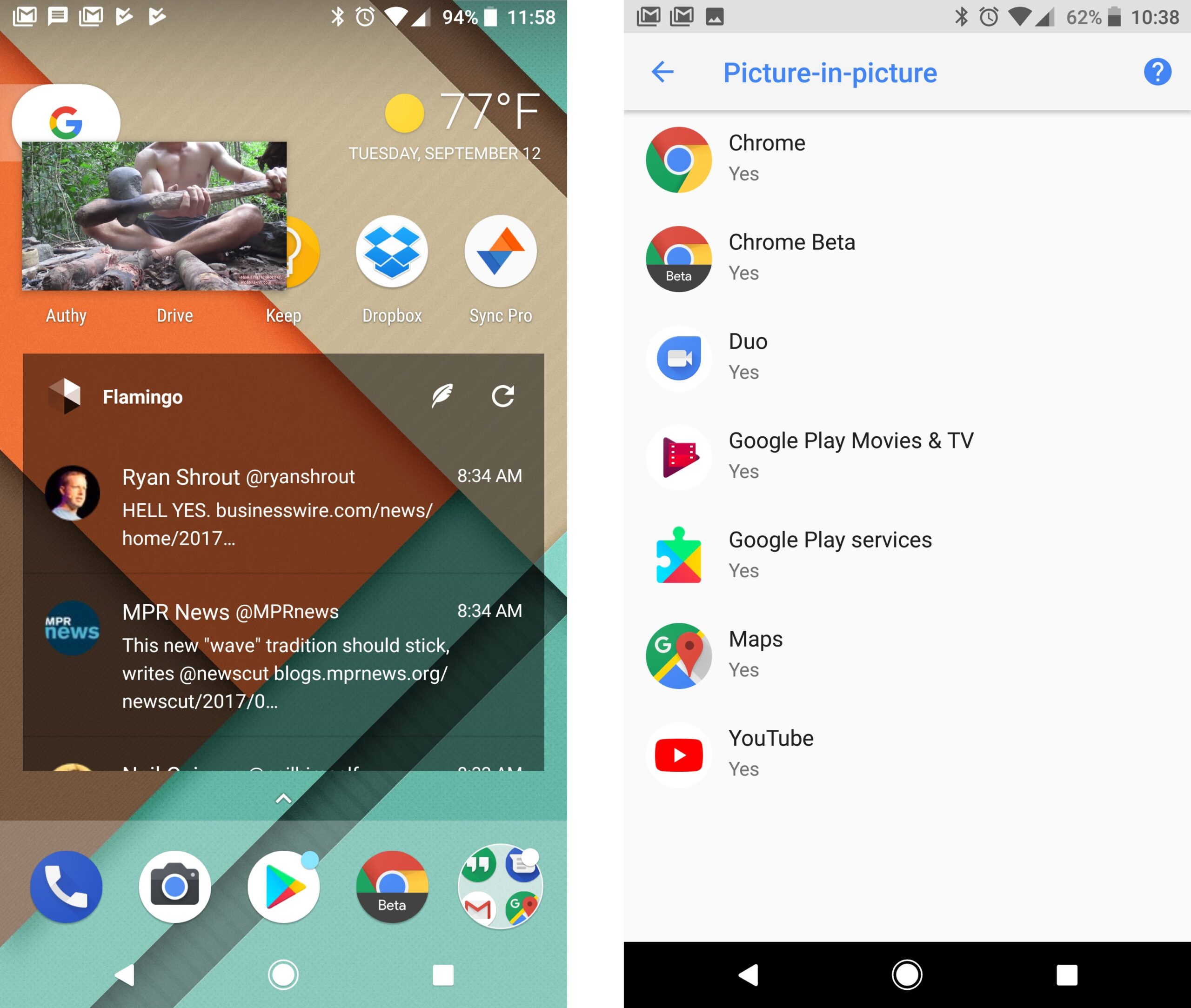 Android 8 Oreo: How to use picture-in-picture mode