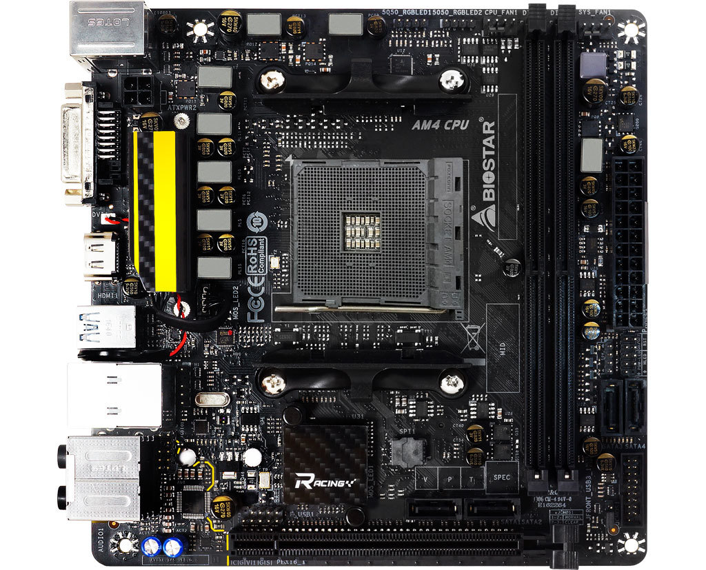 The Biostar X370GTN Mini-ITX Motherboard Review: AM4 Goes Tiny