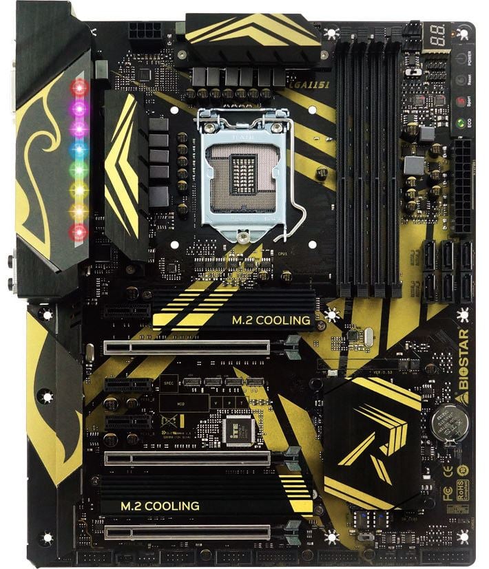 Biostar Announces Z370GT7 and Z370GT6 Motherboards for Coffee Lake CPUs