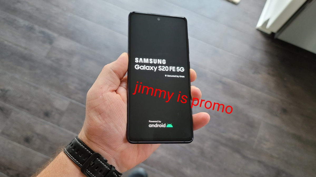 Samsung Galaxy S20 FE jimmy is promo 1