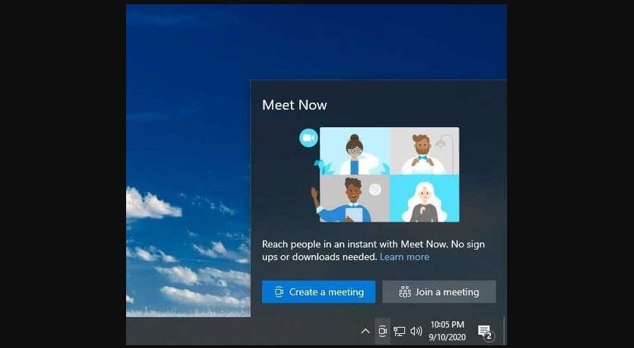 Windows 10’s new Meet Now feature could be a Zoom killer