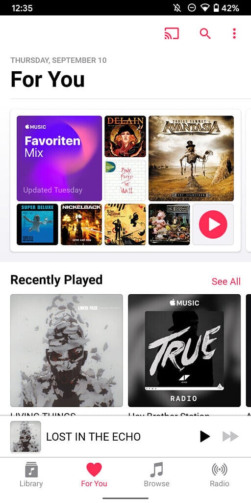 Apple Music 3.4 beta brings iOS 14 changes to Android and hints at Apple One subscription bundle