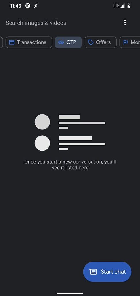 Google Messages app tests categorizing your conversations to reduce text message clutter