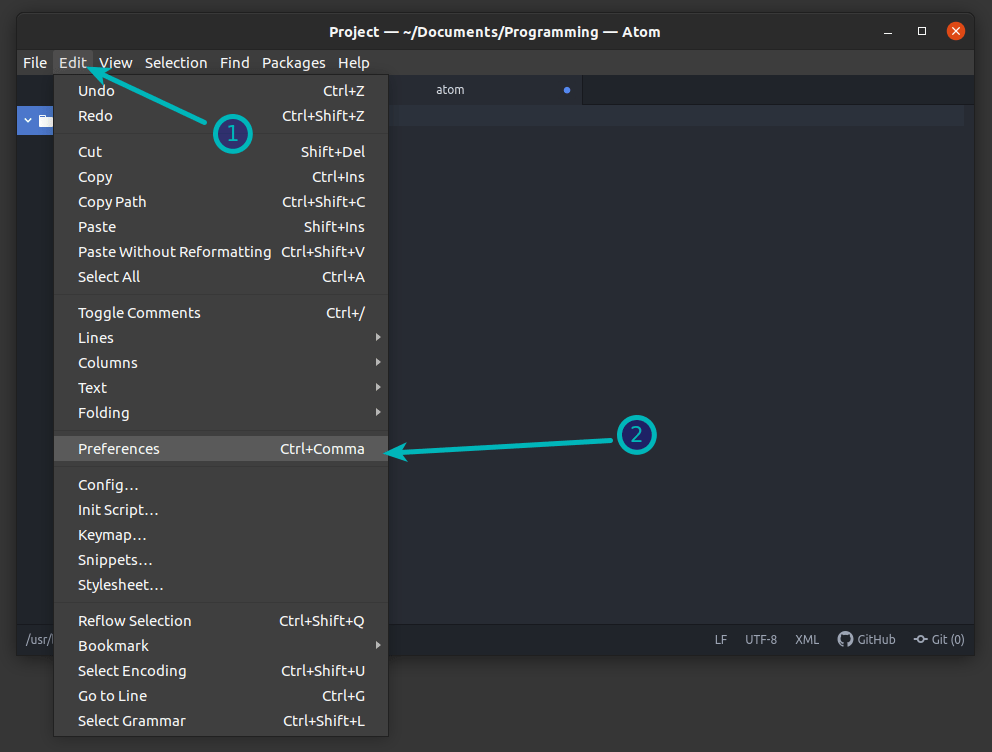 How to Install Packages in Atom Text Editor