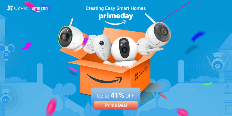 EZVIZ has some superb deals on smart home security for Prime Day on October 13 and 14