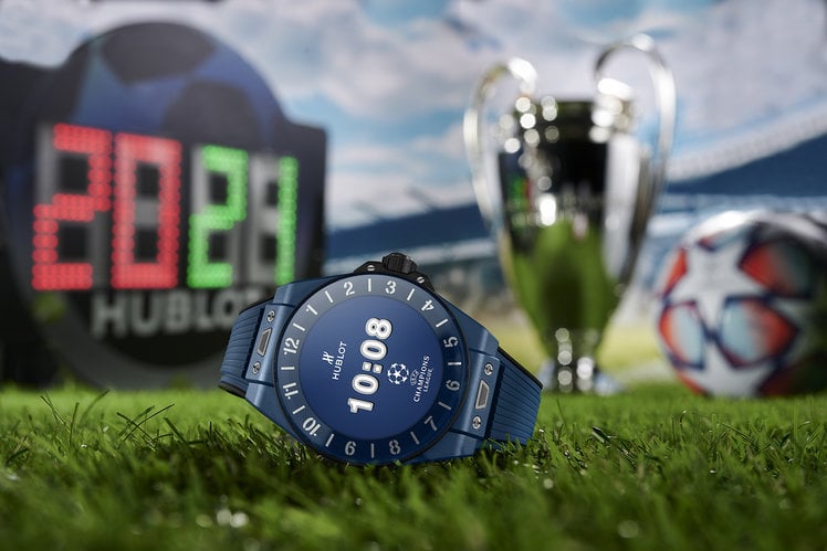 Hublot Big Bang e Champions League edition smartwatch can be customised with kit colours and more