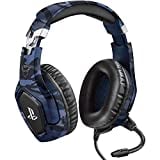 Image of Trust Gaming GXT 488 Forze-B [ Officially Licensed for PS4 ] Gaming Headset for Playstation 4 with Flexible Microphone and Inline Remote Control - Blue