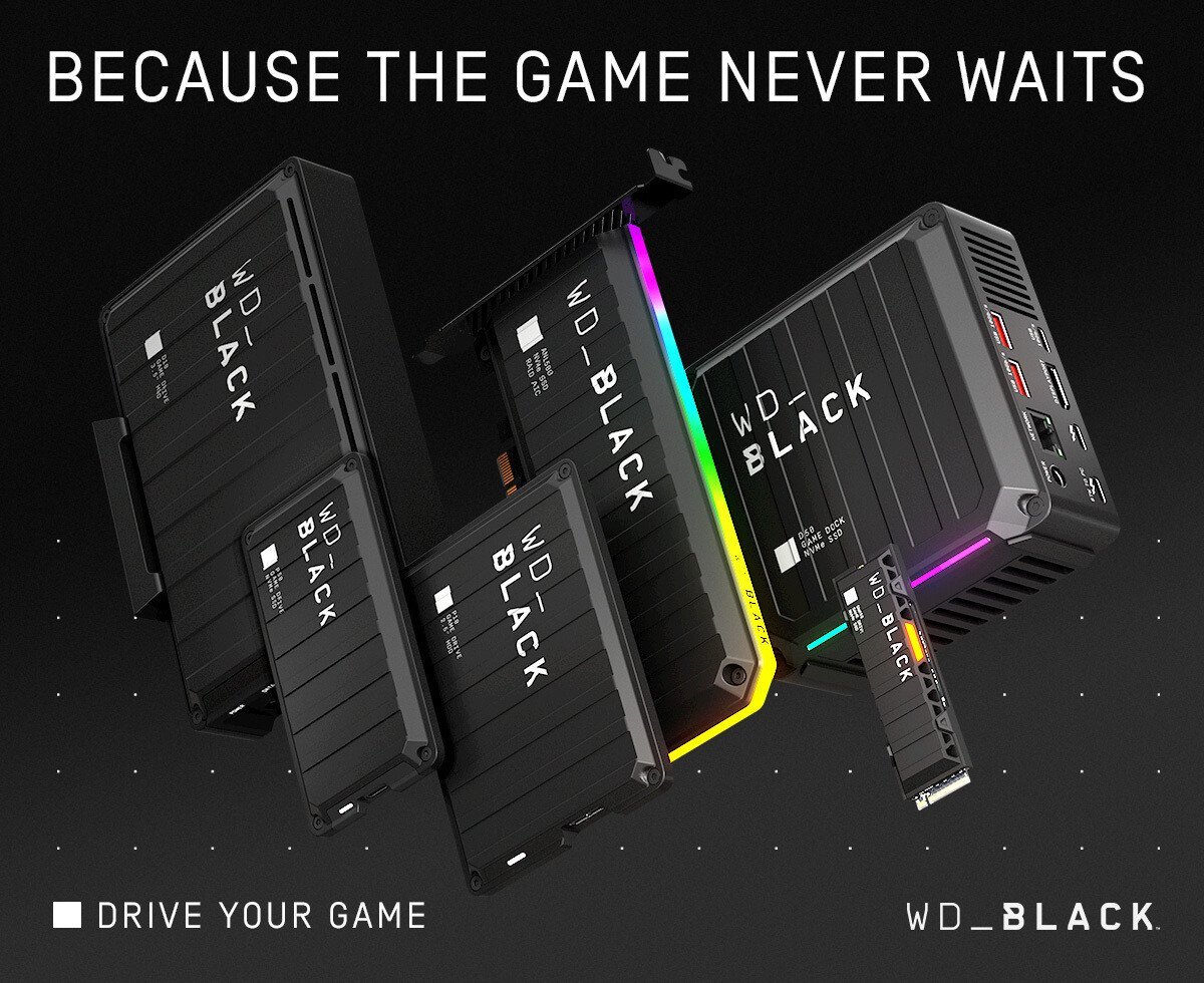 Western Digital Redefines the Next-Gen Gaming Experience With Expanded WD_BLACK Portfolio
