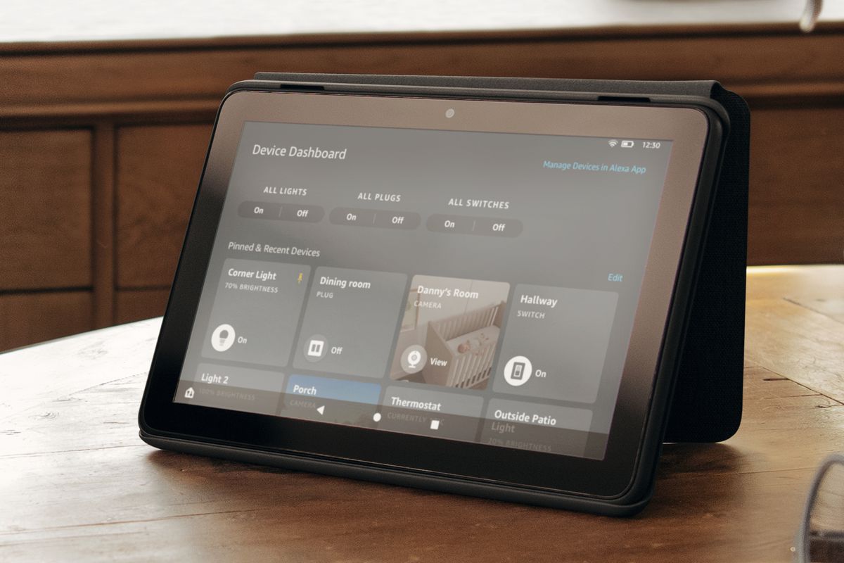 Amazon’s Fire tablets are getting new smart home controls