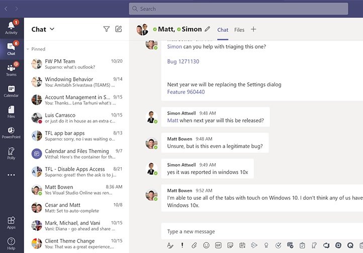 Microsoft Teams gets a touch of Fluent Design