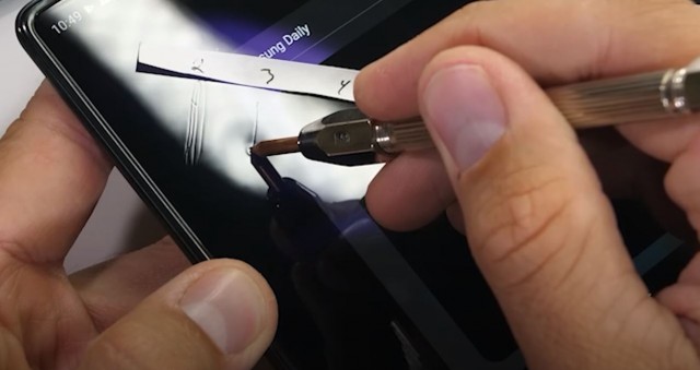 Galaxy Z Fold 2 subjected to durability test, makes for a cringey watch