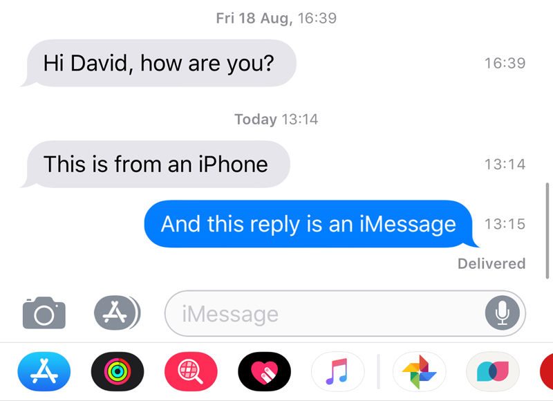 How to send a text on iPhone: Find out when it was sent