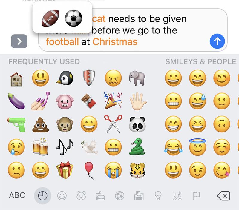 How to send a text on iPhone: Emoji