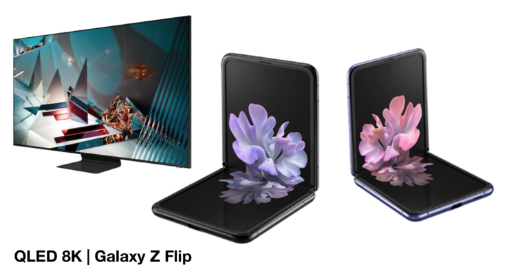 Samsung Is Offering Its Revolutionary Foldable Galaxy Z Flip for Free with the Purchase of 2020 QLED 8K TVs