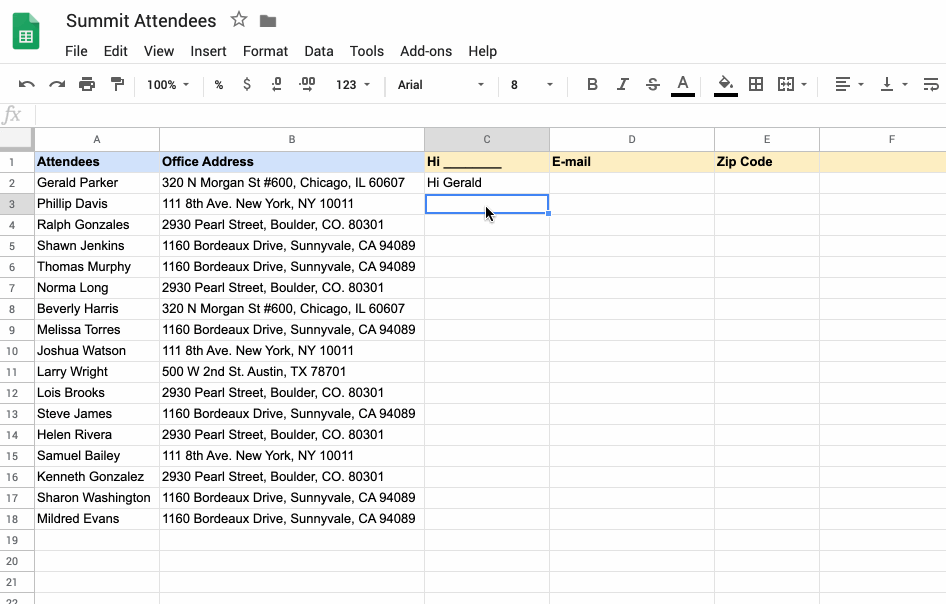 Google Sheets adds Smart Fill to automate spreadsheet data entry