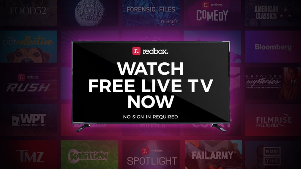 You Can Watch 75 Free Live TV Channels on Redbox