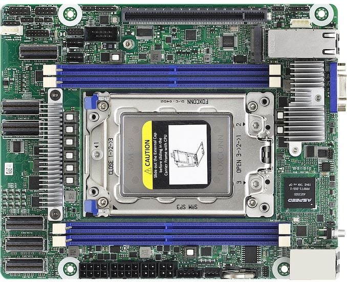 AMD EPYC Rome in (Deep) Mini-ITX? ASRock Rack’s New ROMED4ID-2T