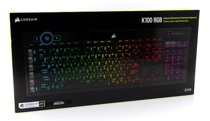 The Corsair Gaming K100 RGB Keyboard Review: Optical-Mechanical Masterpiece