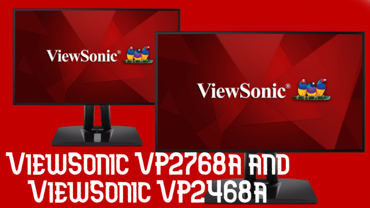 ViewSonic Announces Two New Monitors, the VP2468a and the VP2768a Monitors