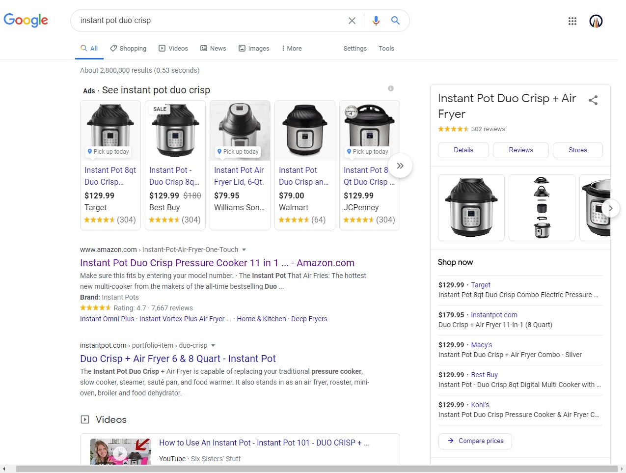 SEO: Google’s Product Knowledge Panels Drive Impressions (but Not for Amazon)