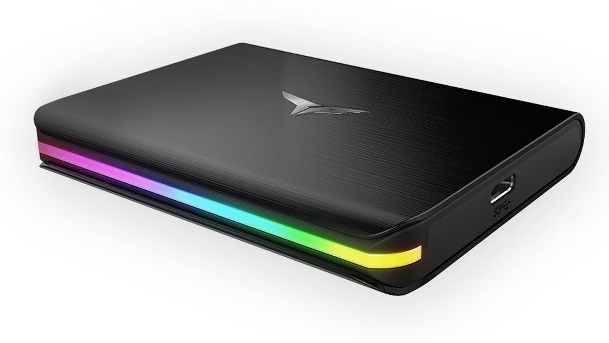 TEAMGROUP Launches T-FORCE TREASURE Touch External RGB SSD