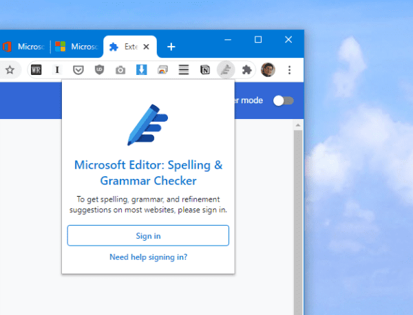 Microsoft Editor – Your Spelling, Grammar, and Styling Checker for Chrome and Edge