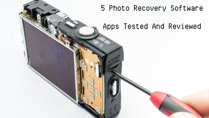 5 Photo Recovery Software Apps Tested and Reviewed