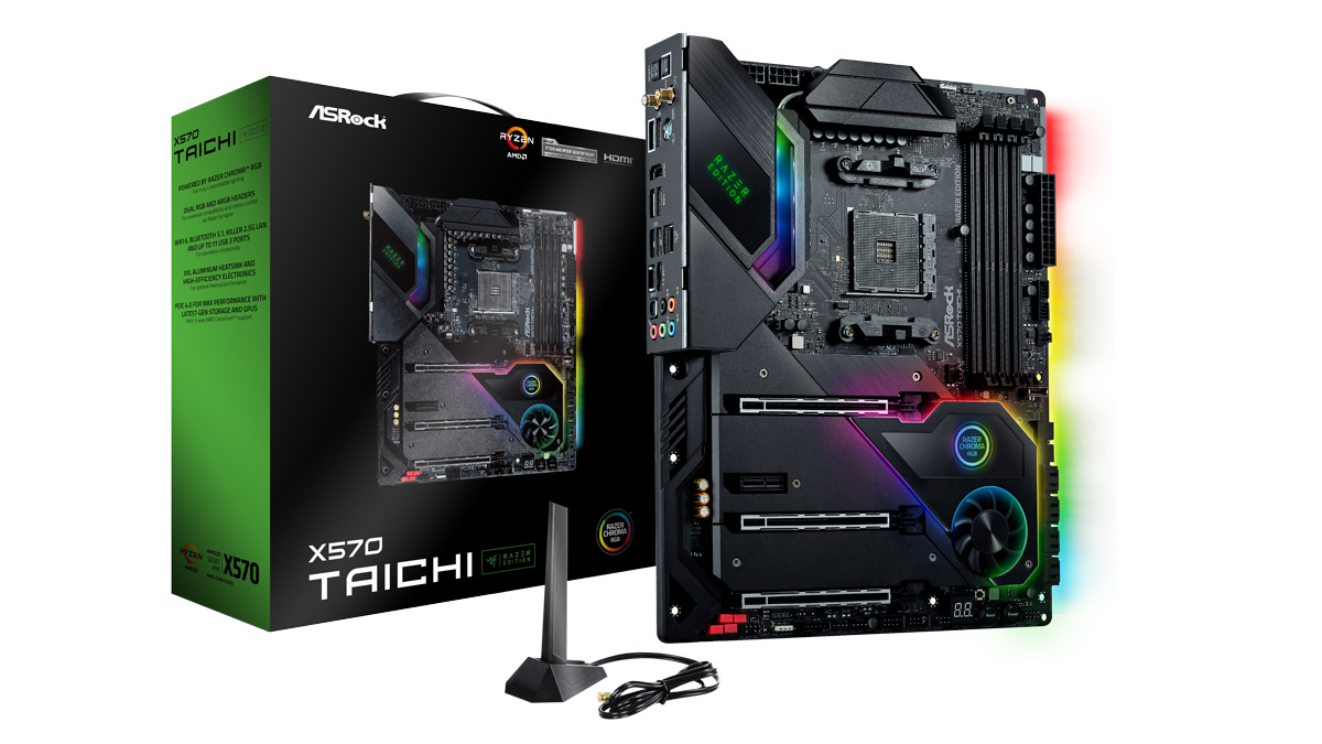 ASRock Announces Taichi Razer Edition Gaming Motherboards