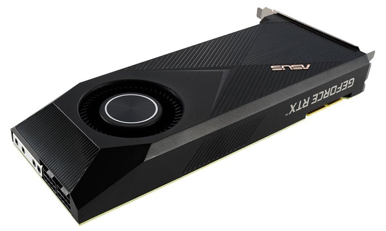 RTX 3090 Turbo OC: Asus also offers a card with a blower!