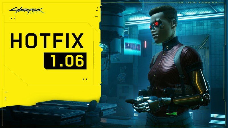 A new hotfix update for Cyberpunk 2077 is rolling out now