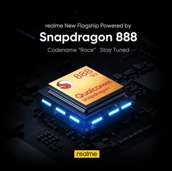 Realme announces Race smartphone with Snapdragon 888 chipset