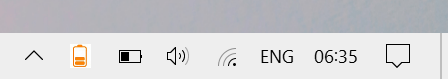 Display custom Battery Icons on Windows devices