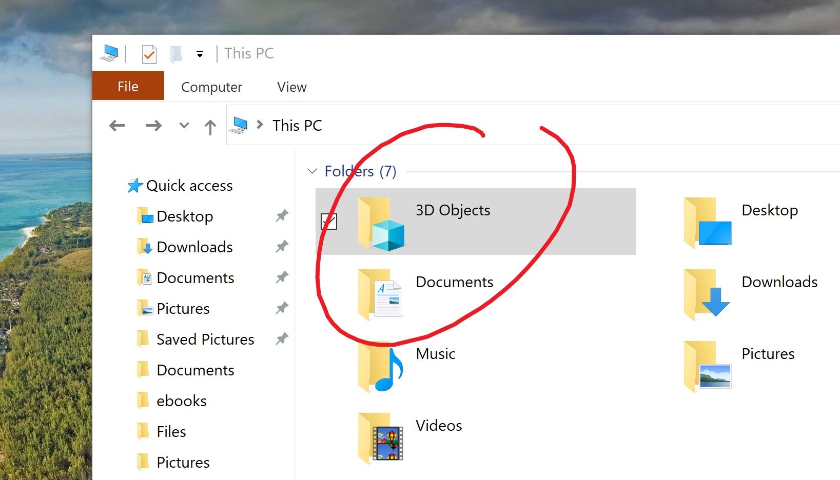 The useless Windows 10 3D Objects folder is going away